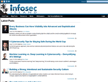 Tablet Screenshot of infosecisland.com